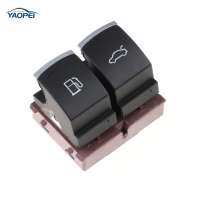 100007463 Chrome Gas Door Fuel Tank Switch For VW Volkswagen Passat B6 B7 CC JETTA EOS 2003- 35D959903